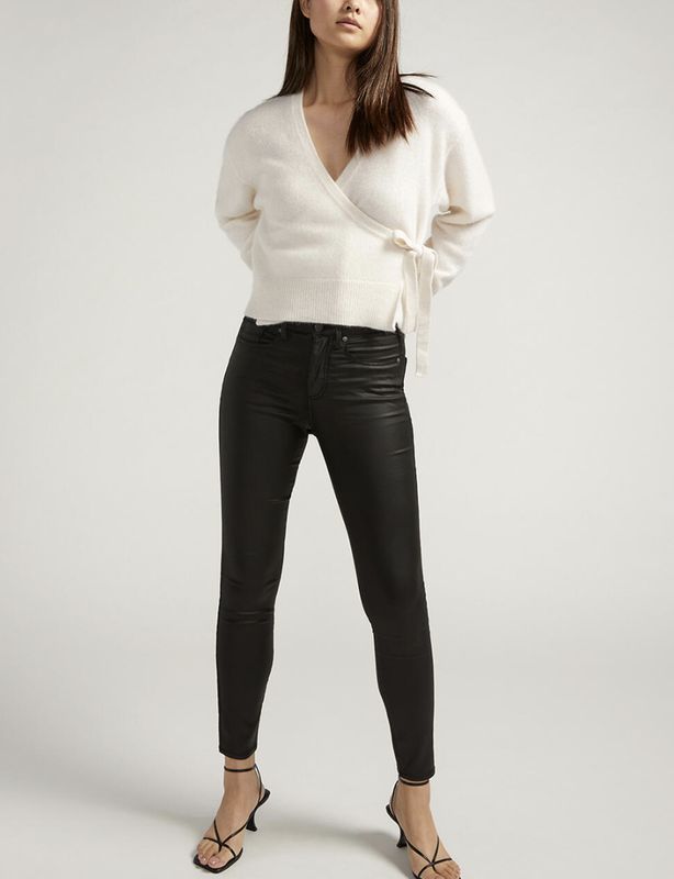 Silver Isbister Black wax Skinny