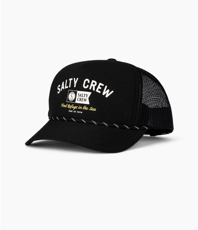 Salty Crew Surf Club Trucker BLK