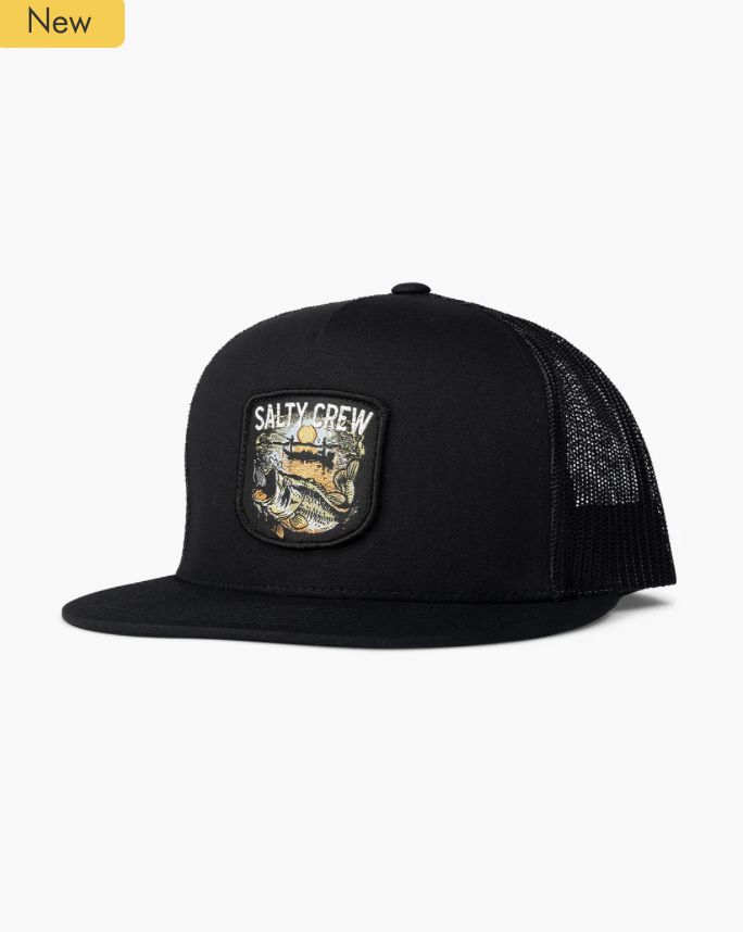 Salty Crew Striker Trucker Blk