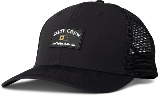 Salty Crew STEADFAST RETRO TRUCKER, Colour: BLACK