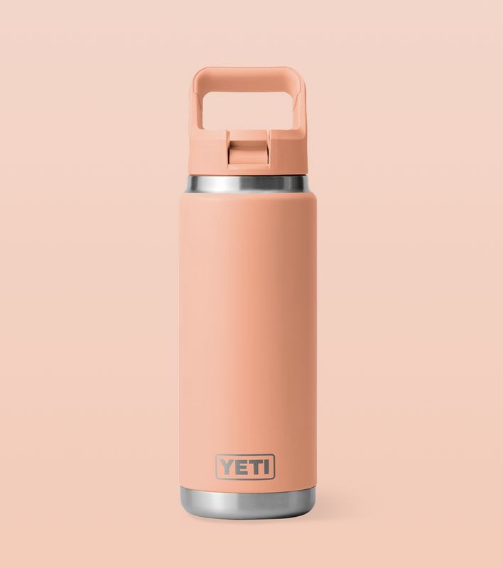 Yeti RAMBLER® 769 ML WATER BOTTLE  WITH COLOUR-MATCHED STRAW CAP Low Country Peach