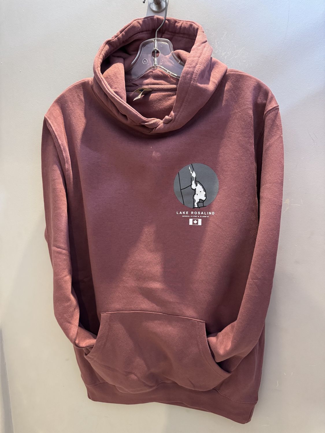 Lake Rosalind Hoodie Maroon Heather