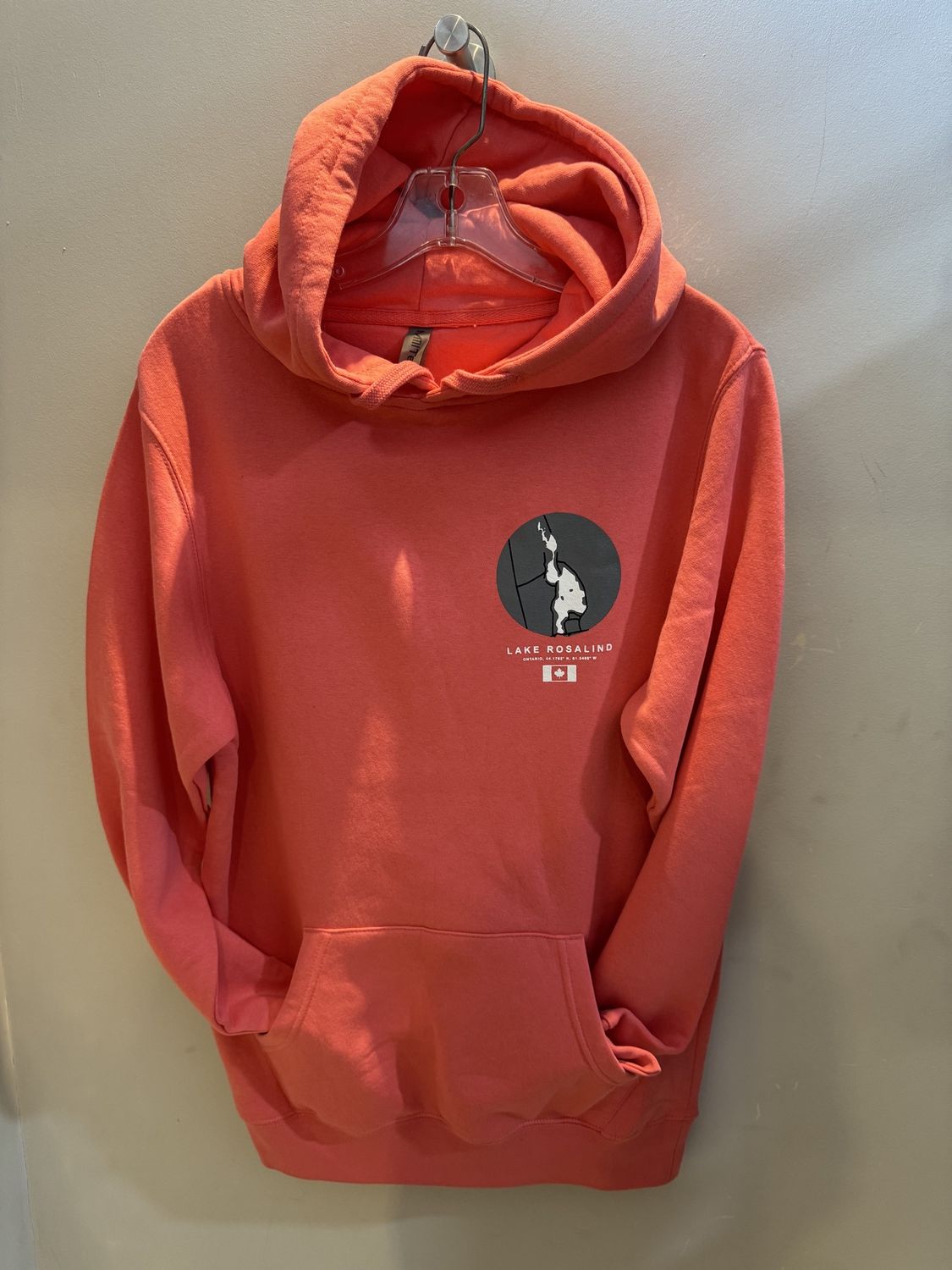 Lake Rosalind Hoodie Coral Silk