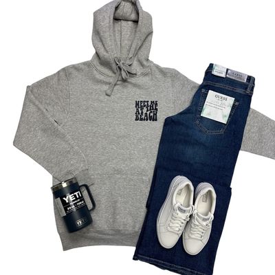 Department of Beaches Heather Grey Hoodie