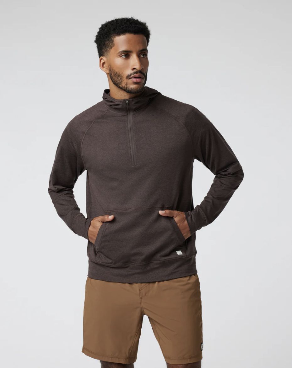 Vuori Ponto Hoodie Java Heather