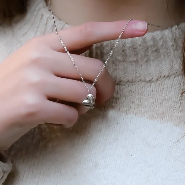 Eliasz and Ella Little Heart Silver