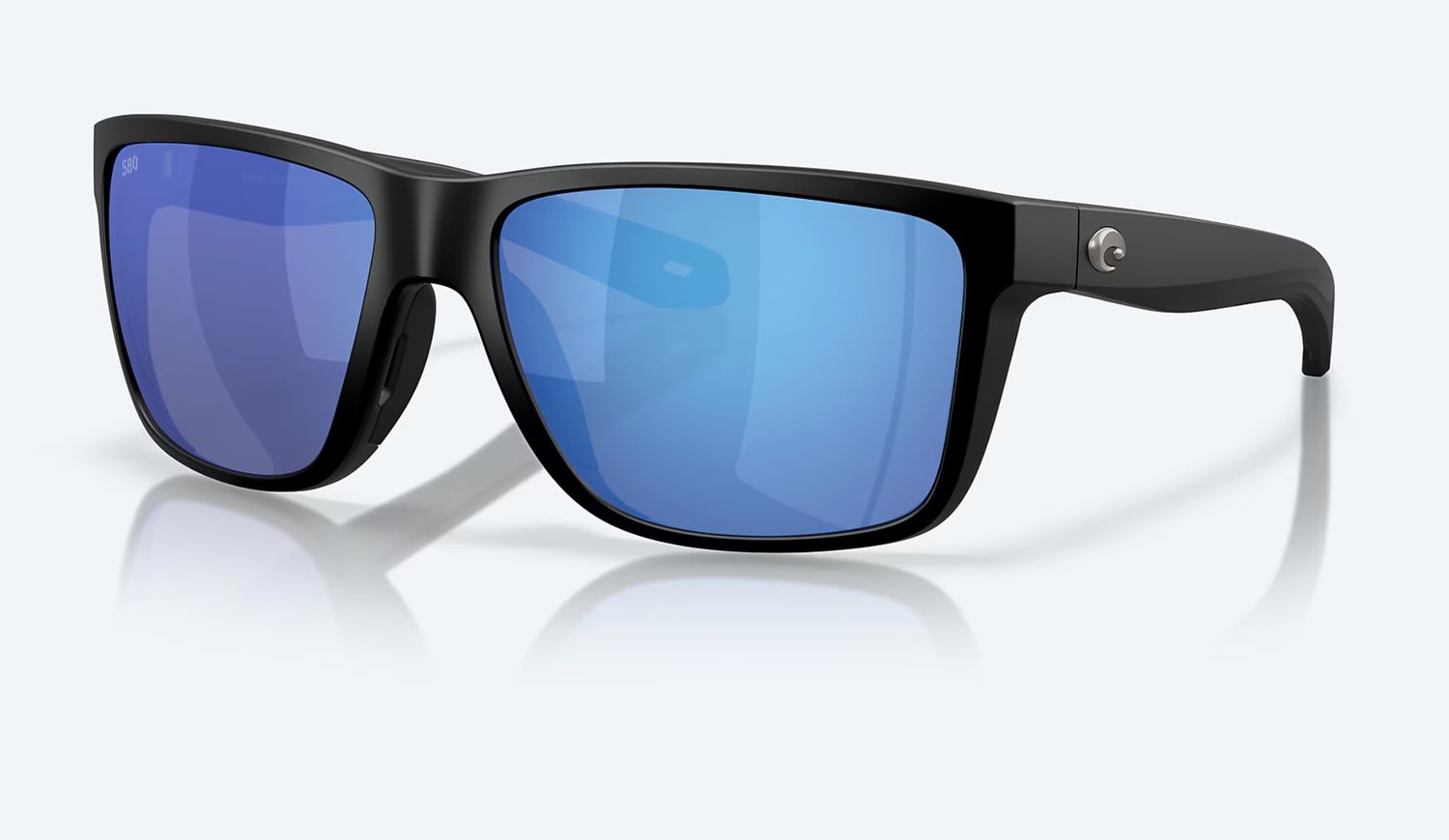 Costa Broadbill II Matte Black Blue Mirror 580G