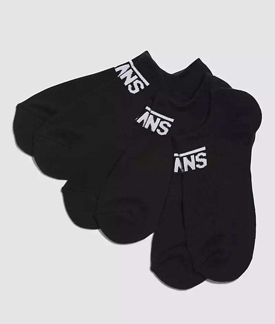 Vans Classic Kick 3-Pack Sock Black Mens 95-13