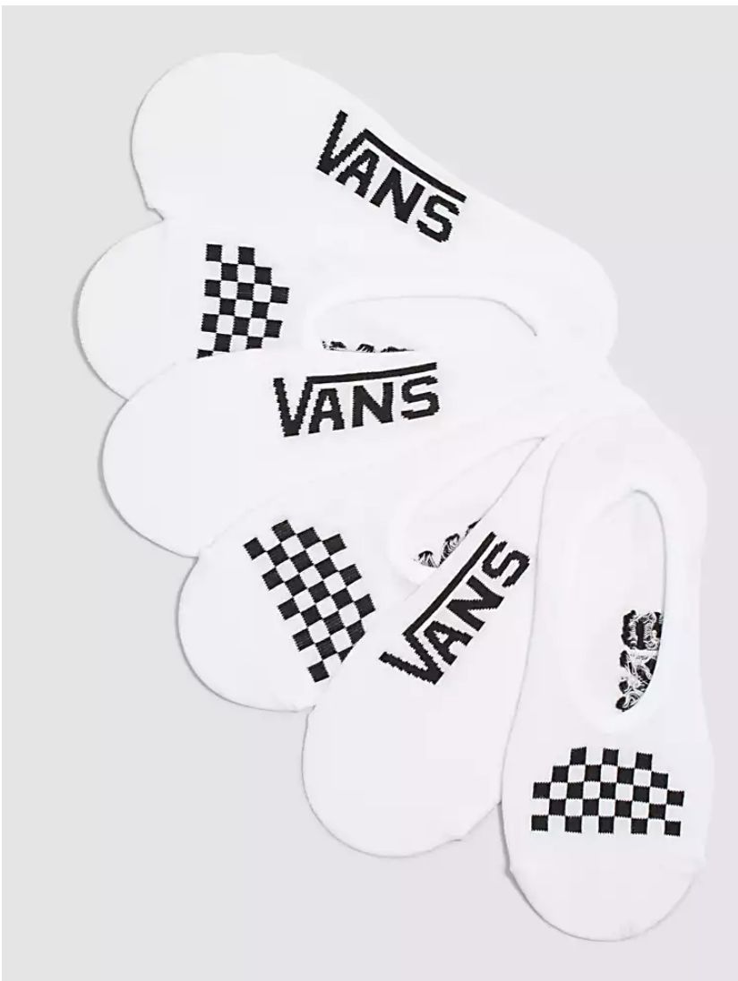 Vans Classic Canoodle Sock 3-Pack White 65-10