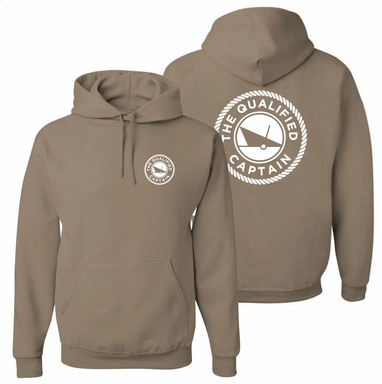 The Qualified Captain™ Qualified Hoodie Safari