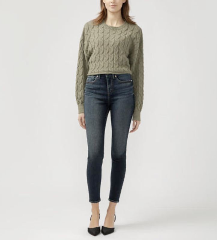 Silver Isbister High Rise Skinny Leg 29Inseam 426