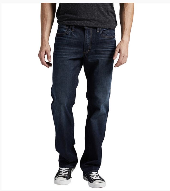 Silver Allan Straight 32Inseam 449