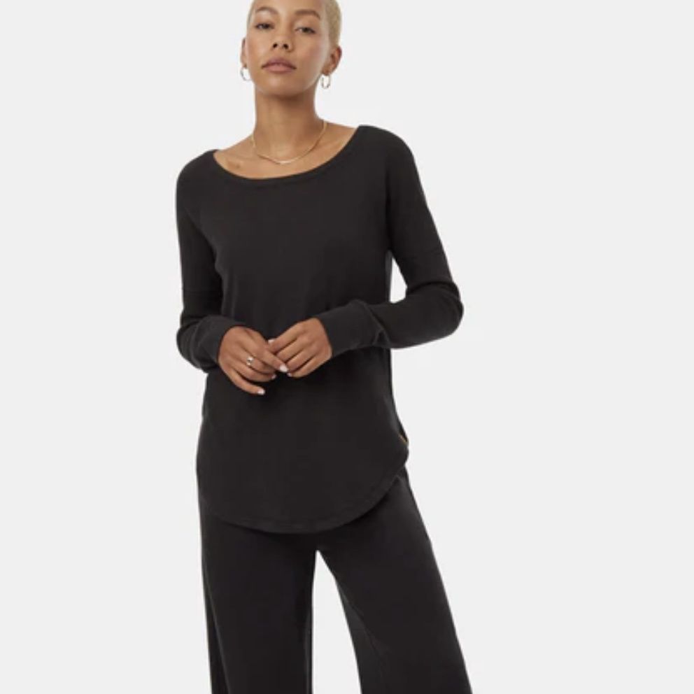 TenTree Treewaffle Crew Black
