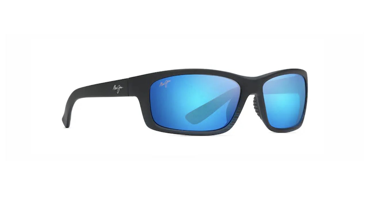 Maui Jim Kanaio Matte Black Blue