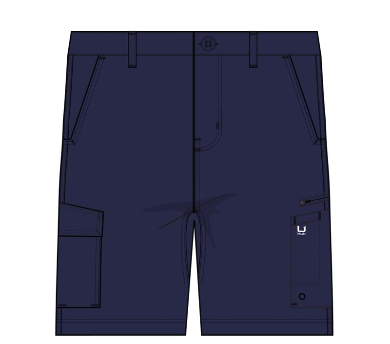 HUK Icon Short Navy