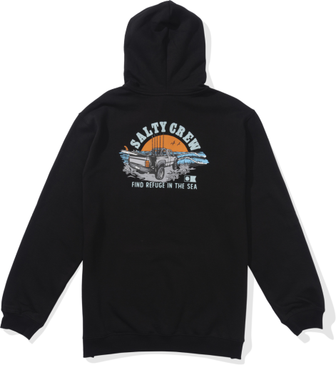 Salty Crew LIFTED FLEECE Black, Size: L, Colour: BLACK, Season: 2025 SEASON 1