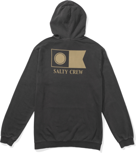 Salty Crew FLAGSHIP FLEECE, Size: XL, Colour: COAL, Season: 2025 SEASON 1