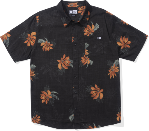Salty Crew BLOOMIN SS WOVEN, Size: XL, Colour: BLACK, Season: 2025 SEASON 1