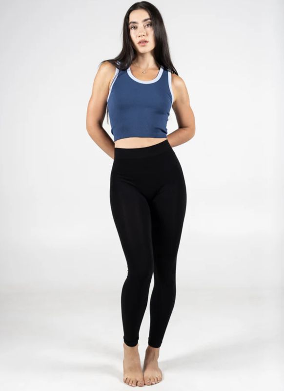 C&#39;est Moi Bamboo Full Length Legging Black