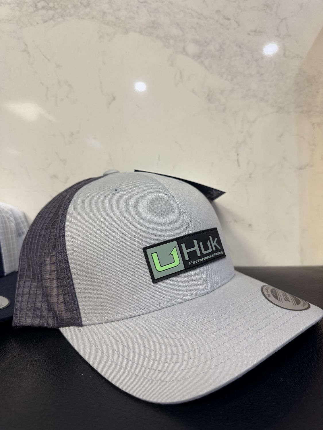 HUK Grid Mesh Trucker Grey