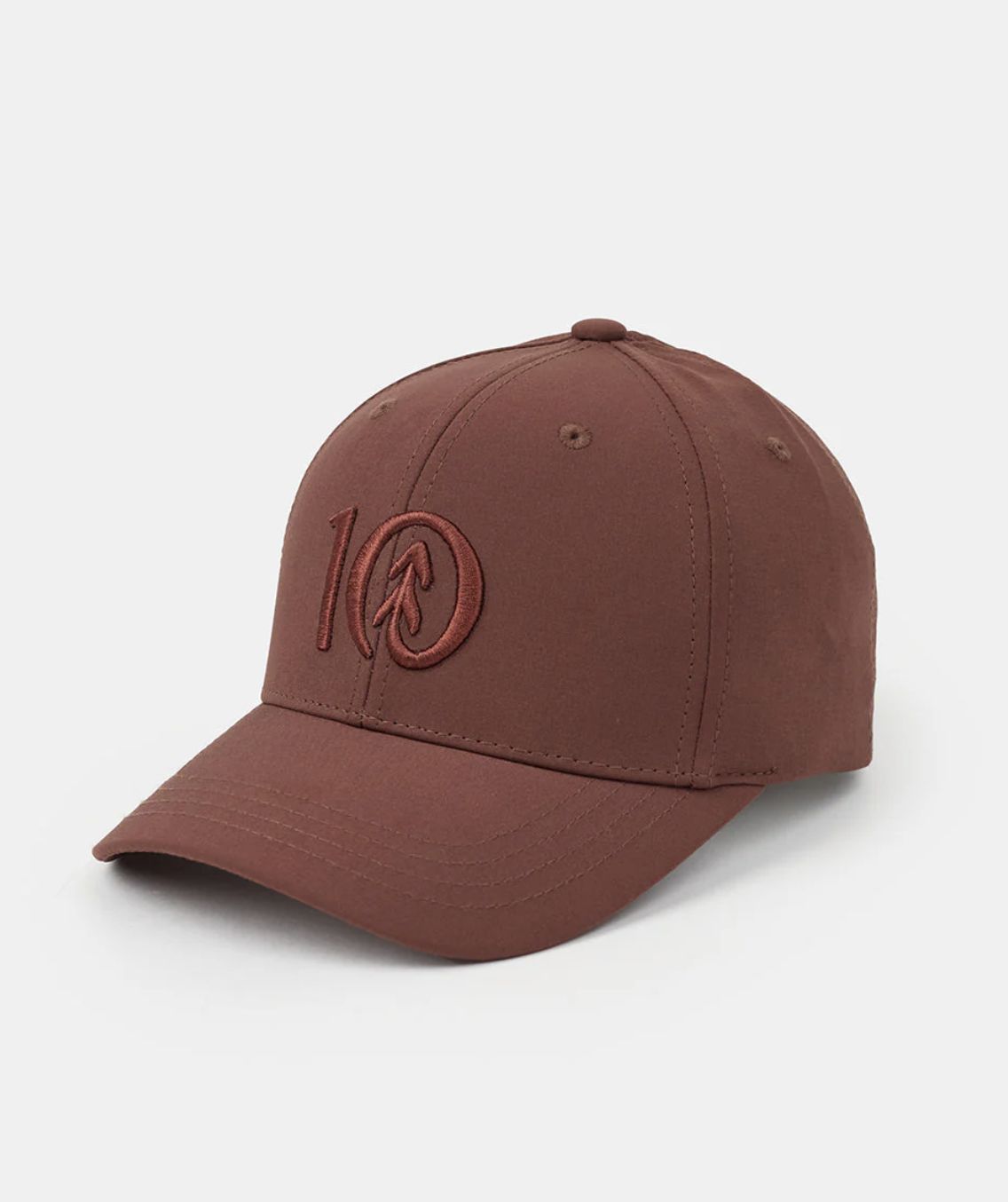 Tentree Thicket Hat Deep Mahogany Flexfit