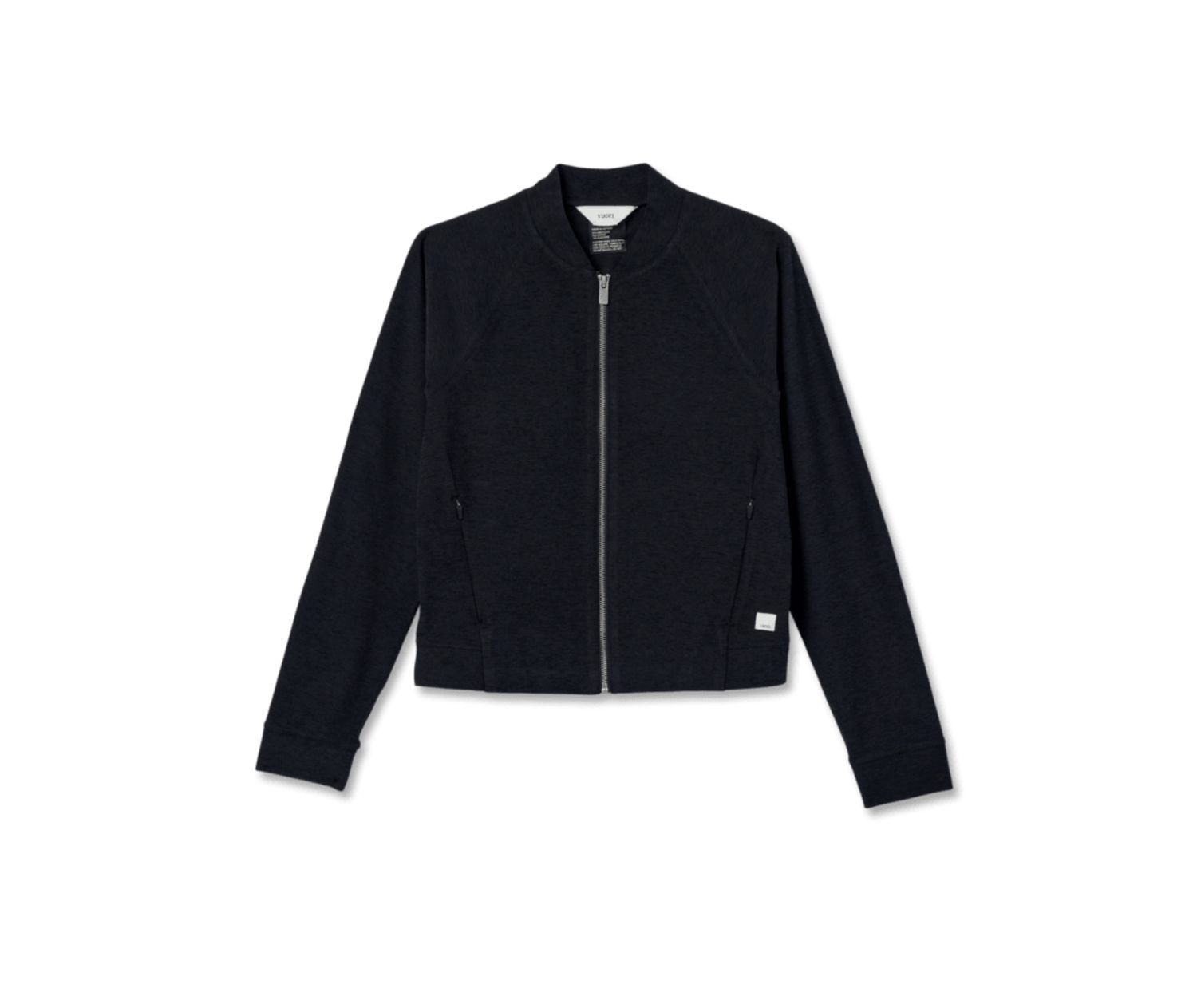 Vuori Elevation Track Jacket Black Heather