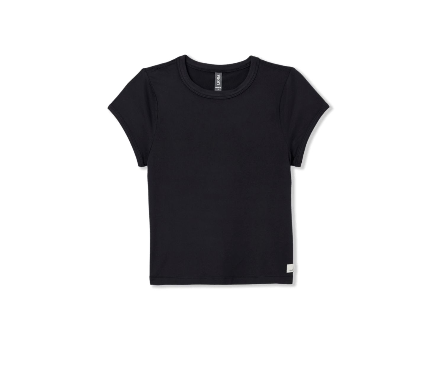 Vuori Halo Baby Tee Solid Black