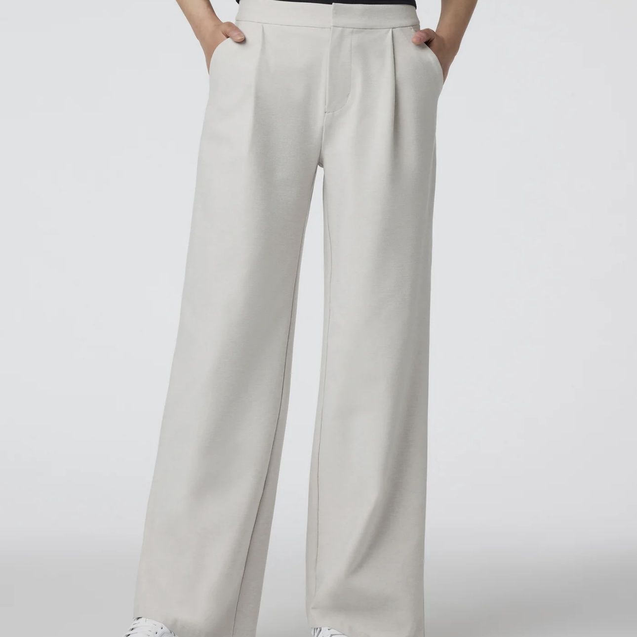Vuori Elevation Trouser Ecru Heather