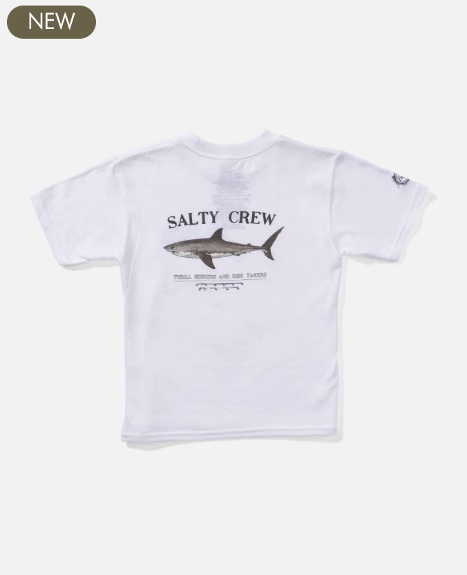 Salty Crew Bruce Toddler SS White