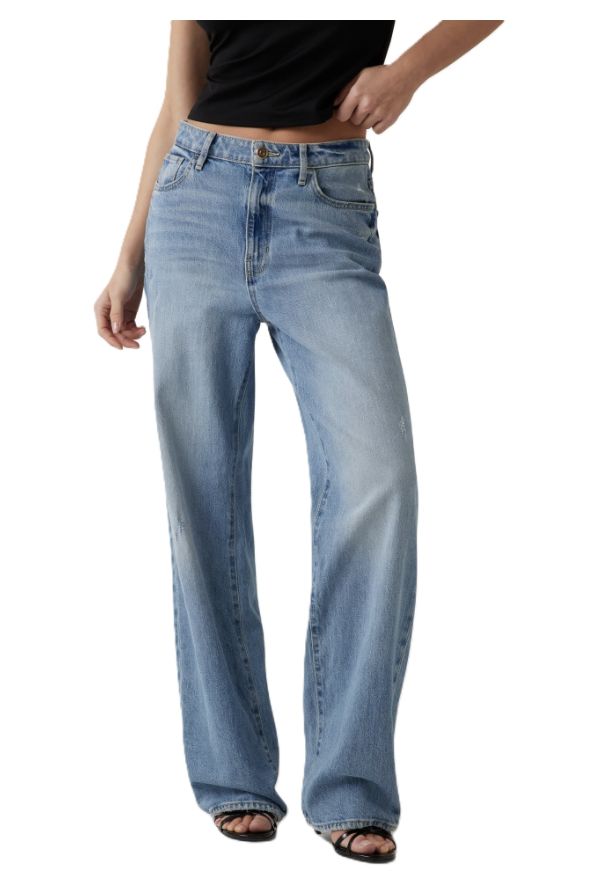 Guess 90&#39;s High Flare Charleston