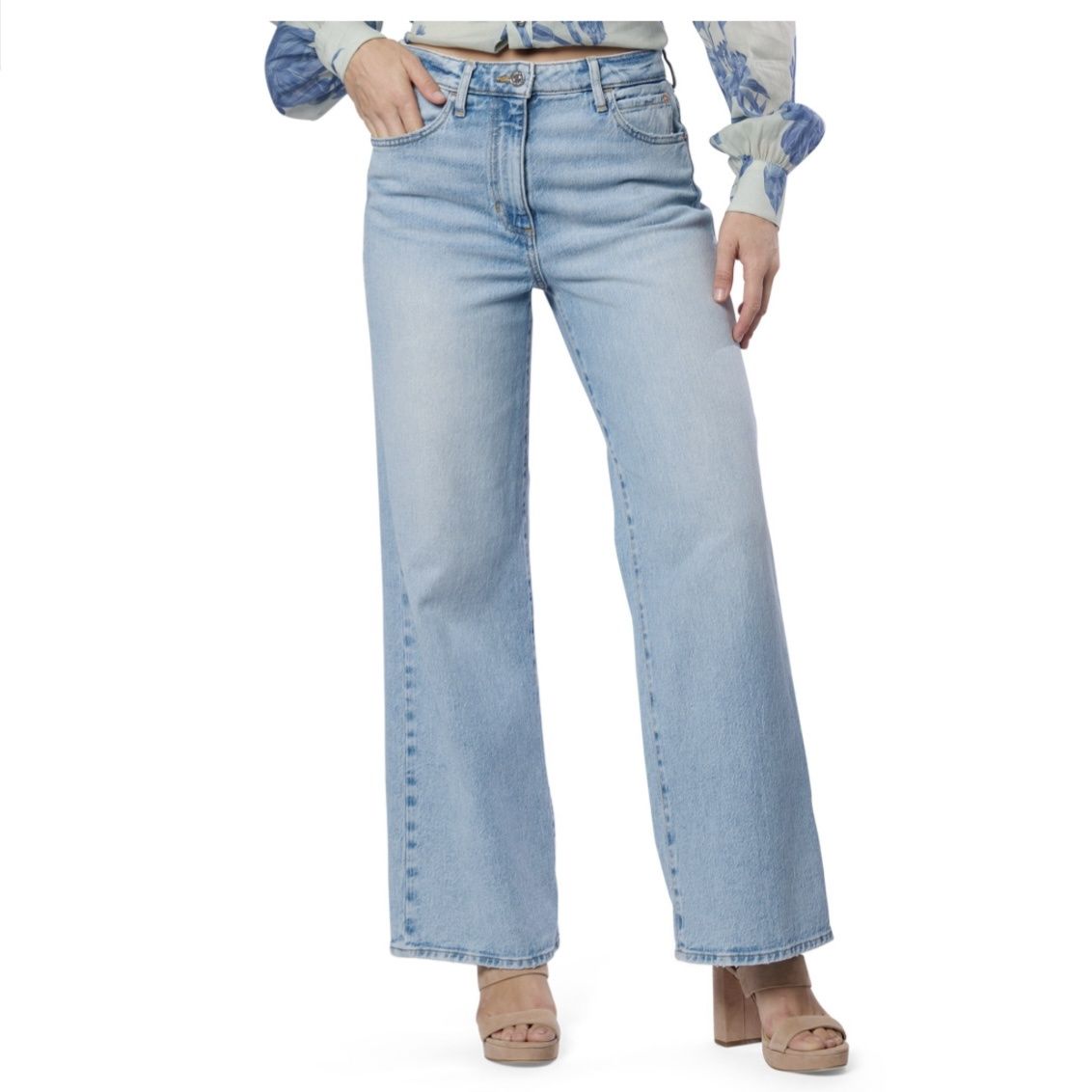 Guess Wide Leg Felicity Blue