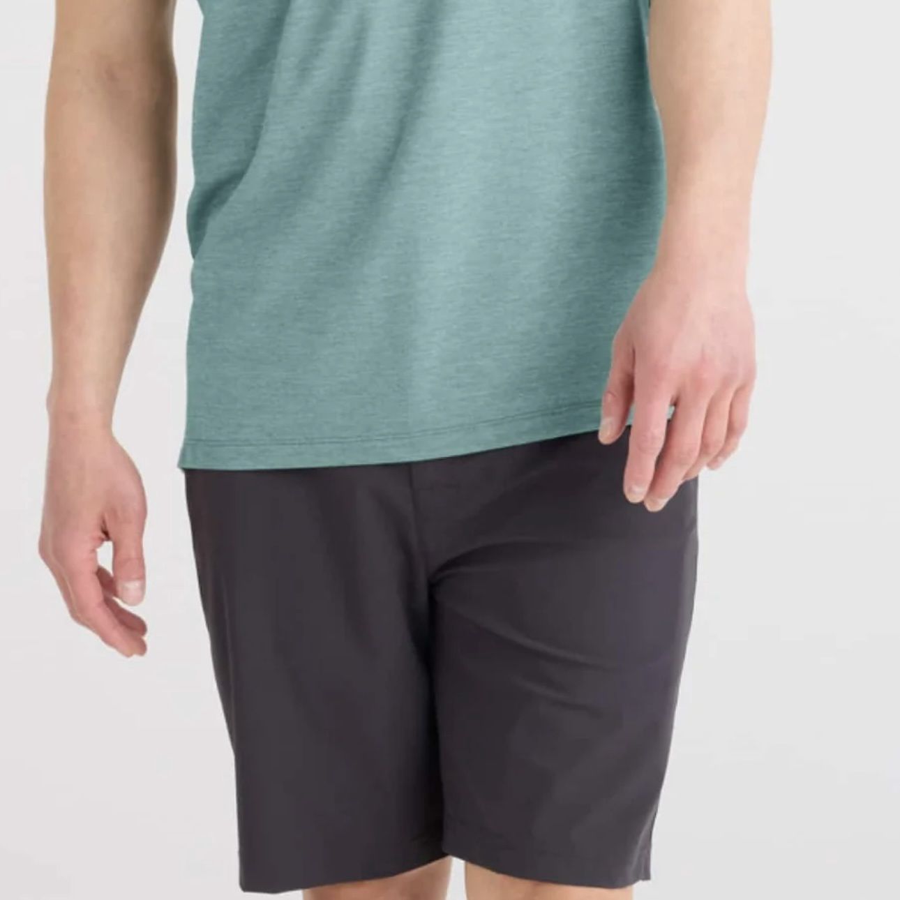 Saxx Caddie Short 8&quot; Faded Black