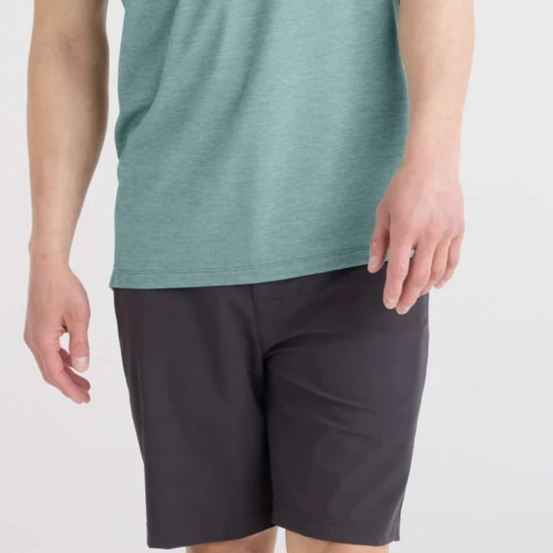 Saxx Caddie Short 8&quot; Faded Black