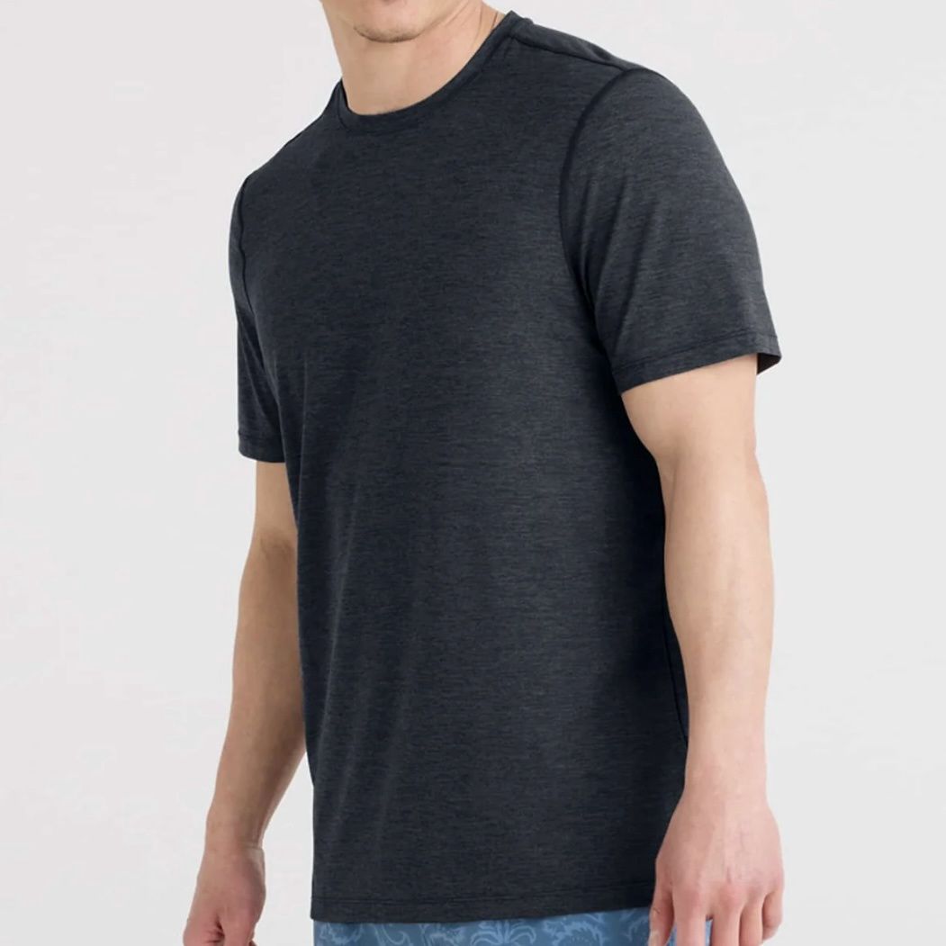 Saxx Droptemp All Day Cooling Tee Turbulence Heather