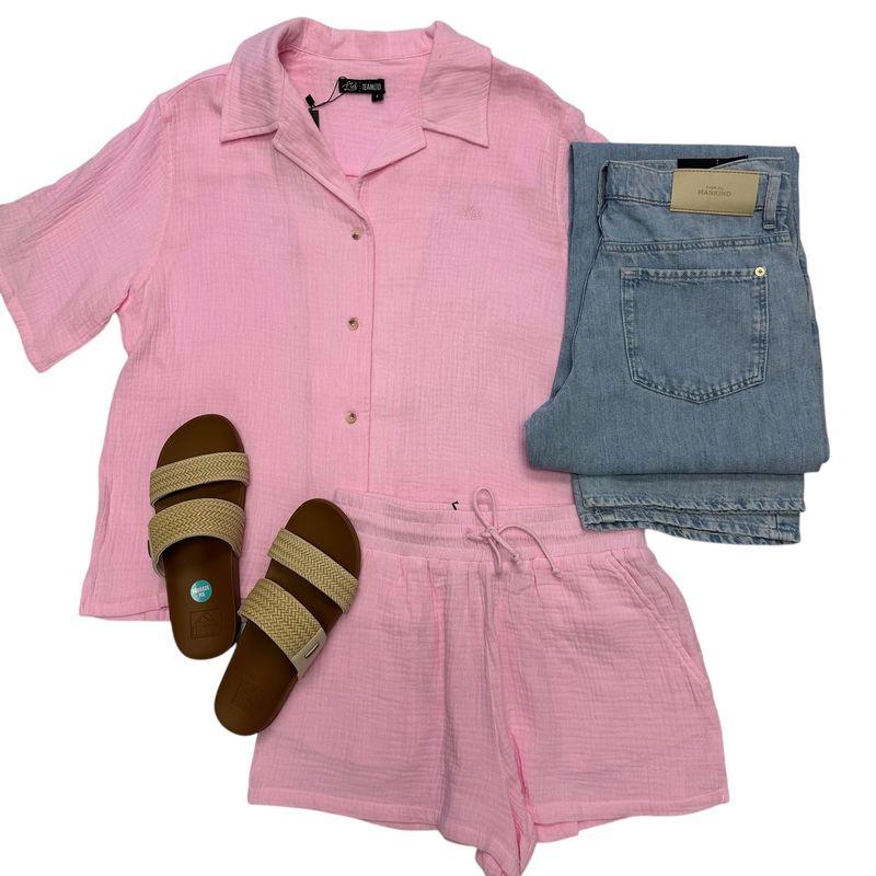 TEAMLTD Breeze Shirt Pink