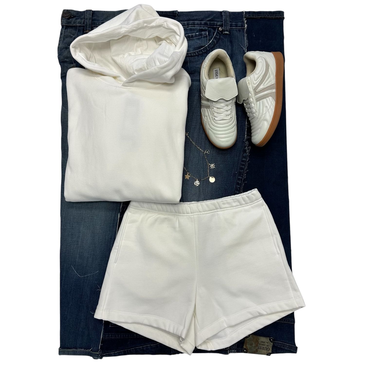 TEAMLTD Oversized Hoodie White