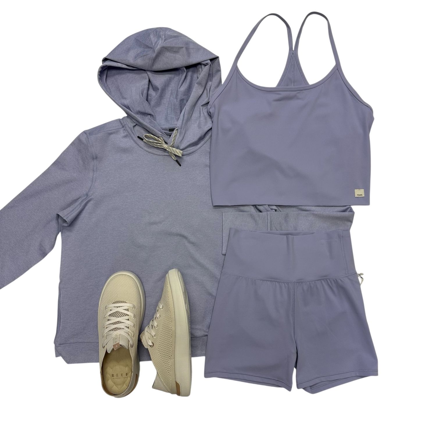 Vuori All The Feels Tank Lavender Mist