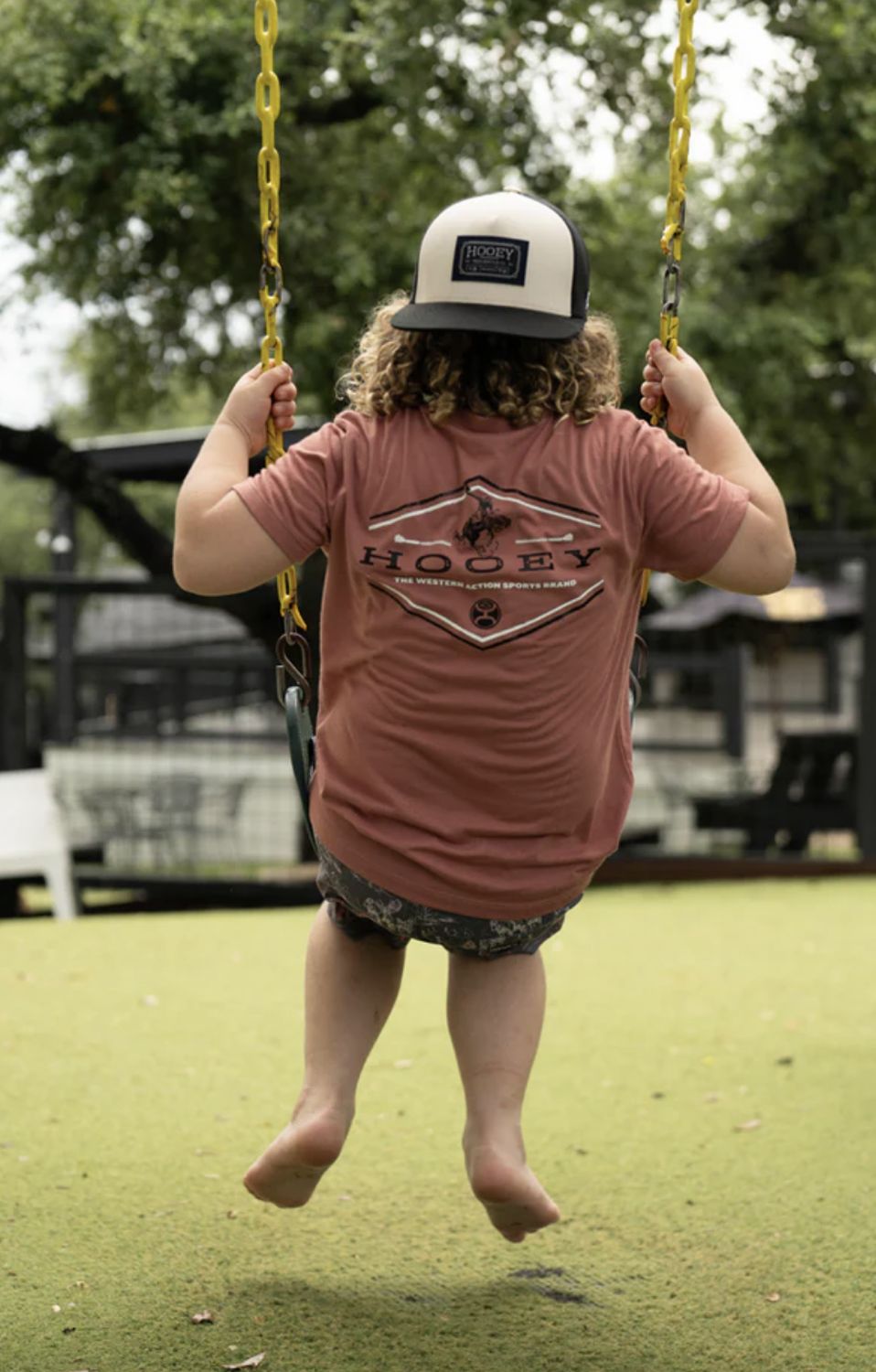 YOUTH &quot;HOOEY MOUNTAINS&quot; LIGHT MAHOGANY T-SHIRT
