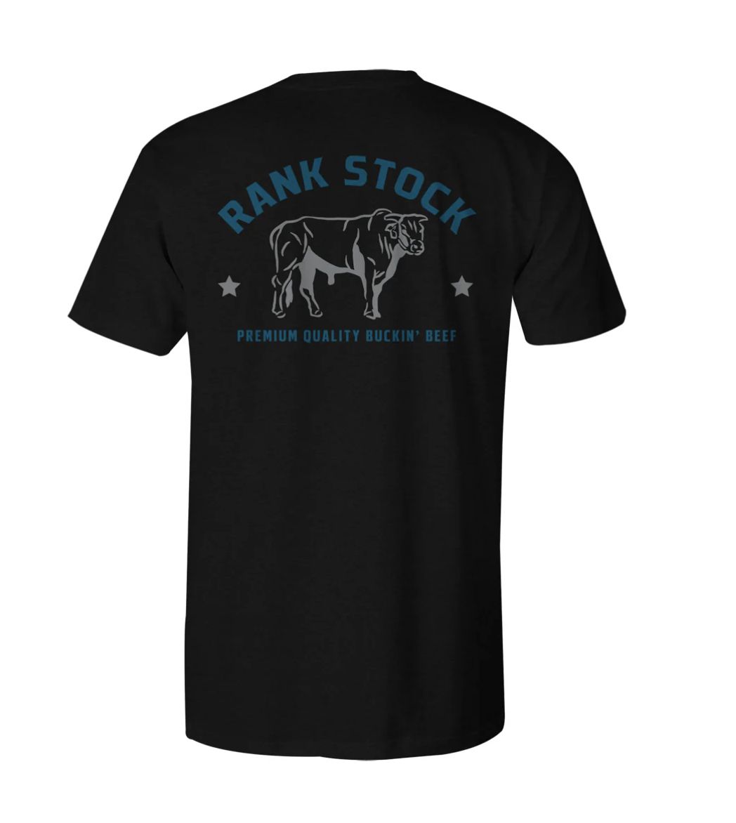 Hooey Charbray Black PKT Tee