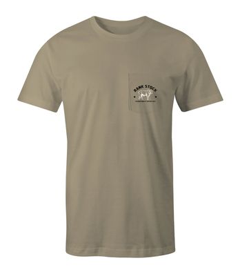 Hooey&quot;CHARBRAY&quot; TAN T-SHIRT