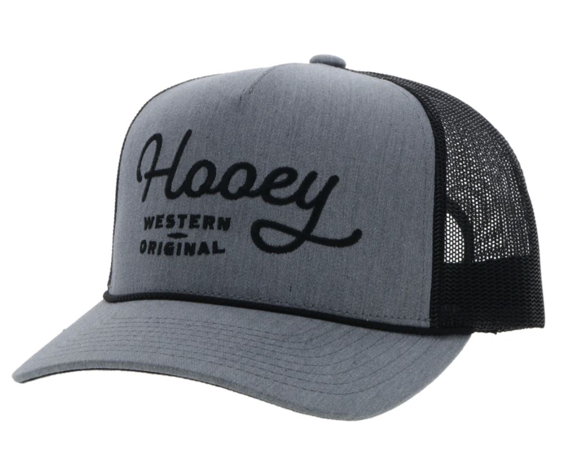 Hooey&quot;OG&quot;HOOEY HAT GREY/BLACK