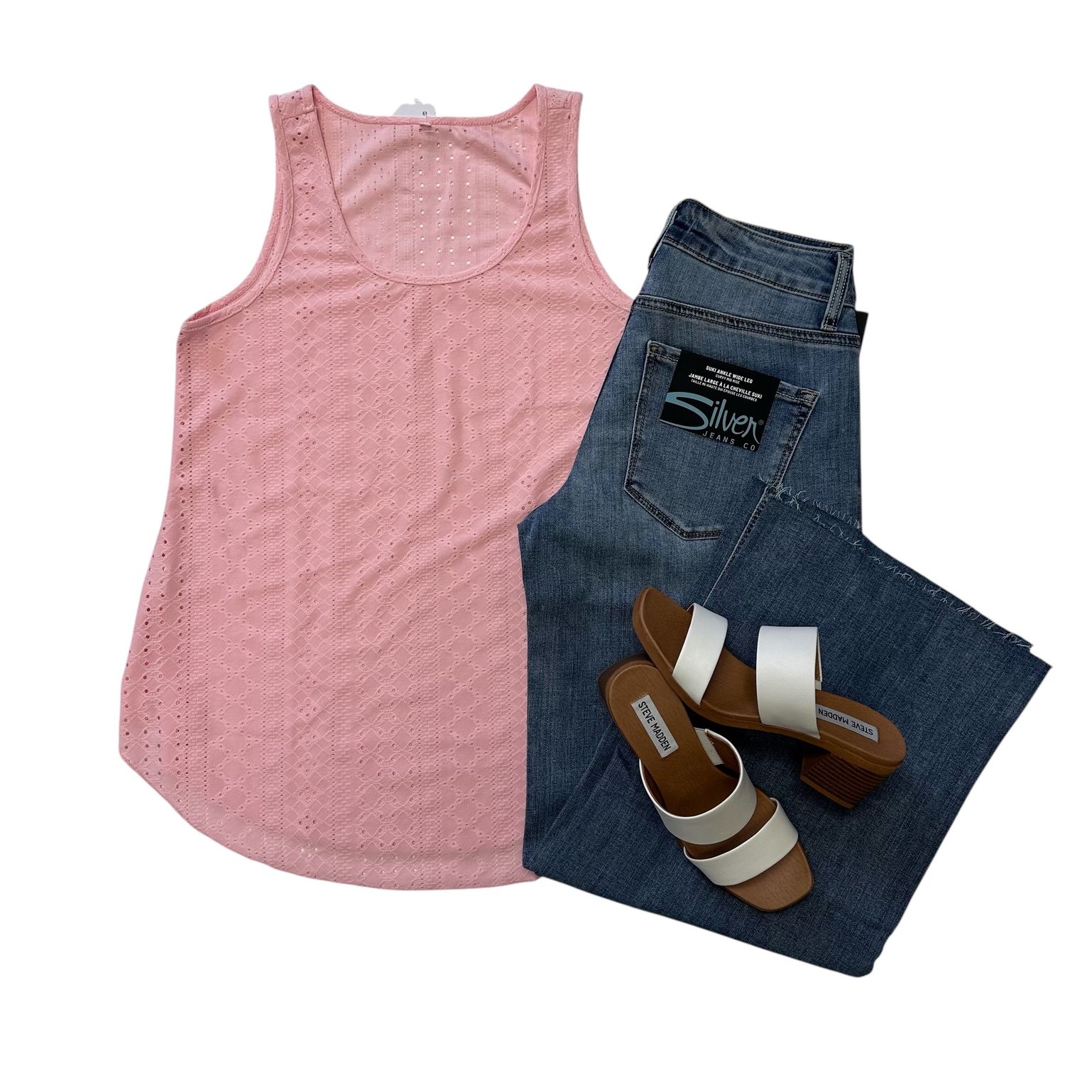 Lovesoft Loose Fit Tank Pink