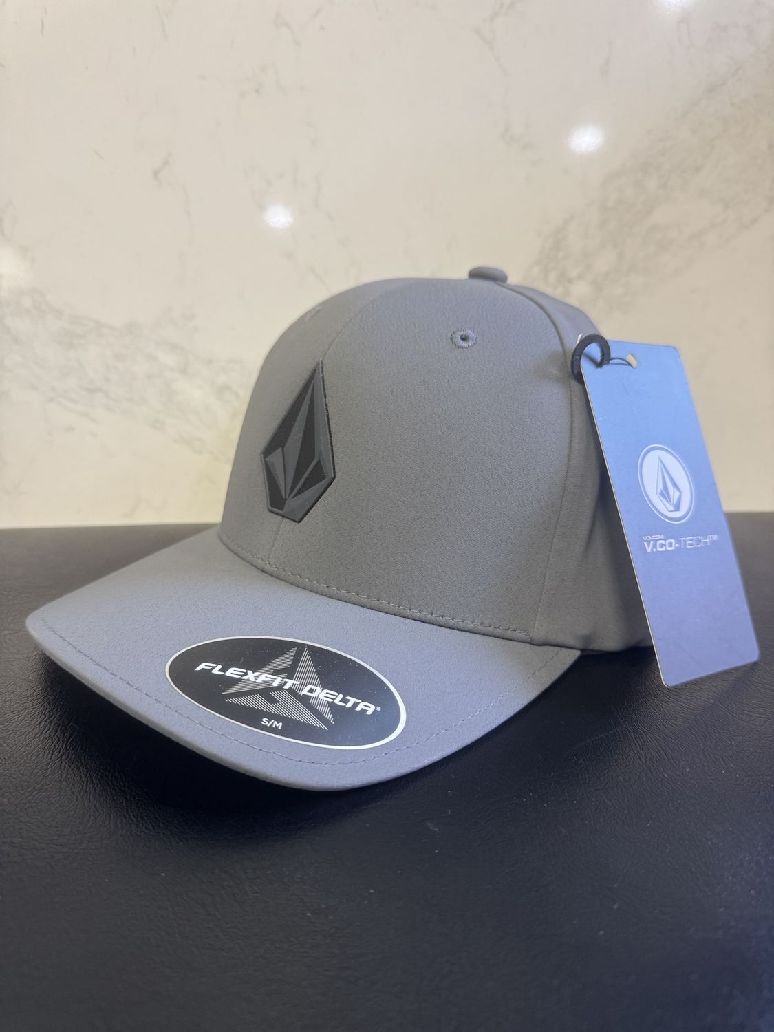 Volcom Stone Tech Flexfit Delta Pewter