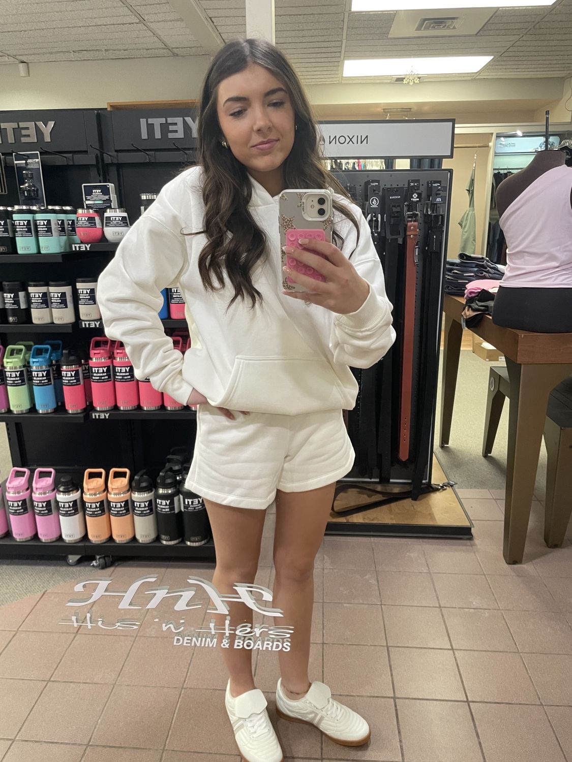 TEAMLTD Sweat Short White