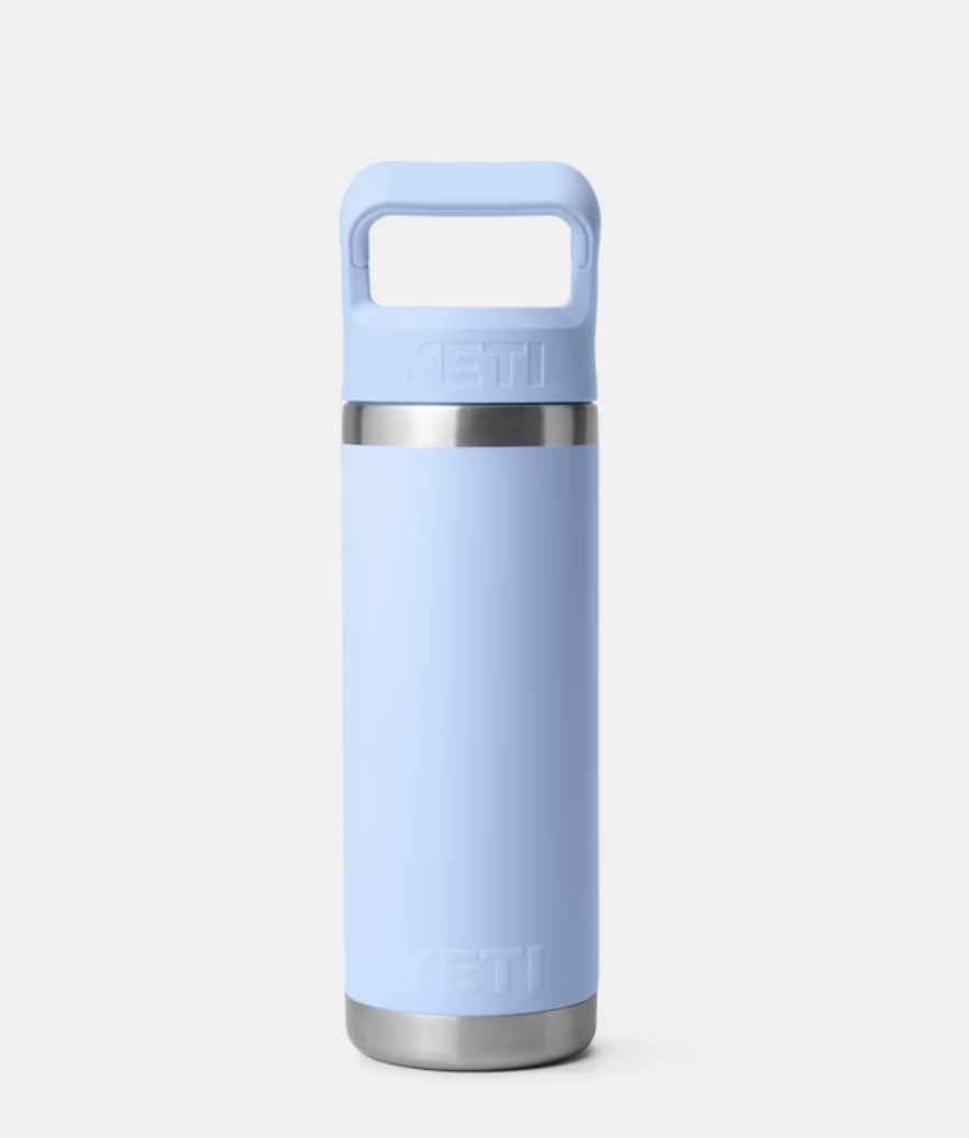 Yeti RAMBLER® 532 ML WATER BOTTLE  WITH COLOUR-MATCHED STRAW CAP Big Sky Blue