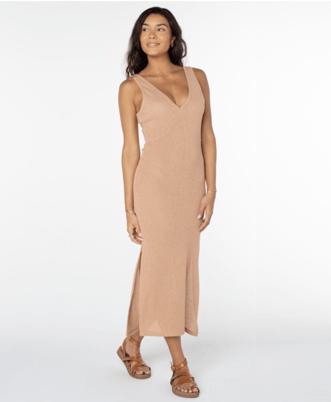 Roxy Slow Isle Midi Praline