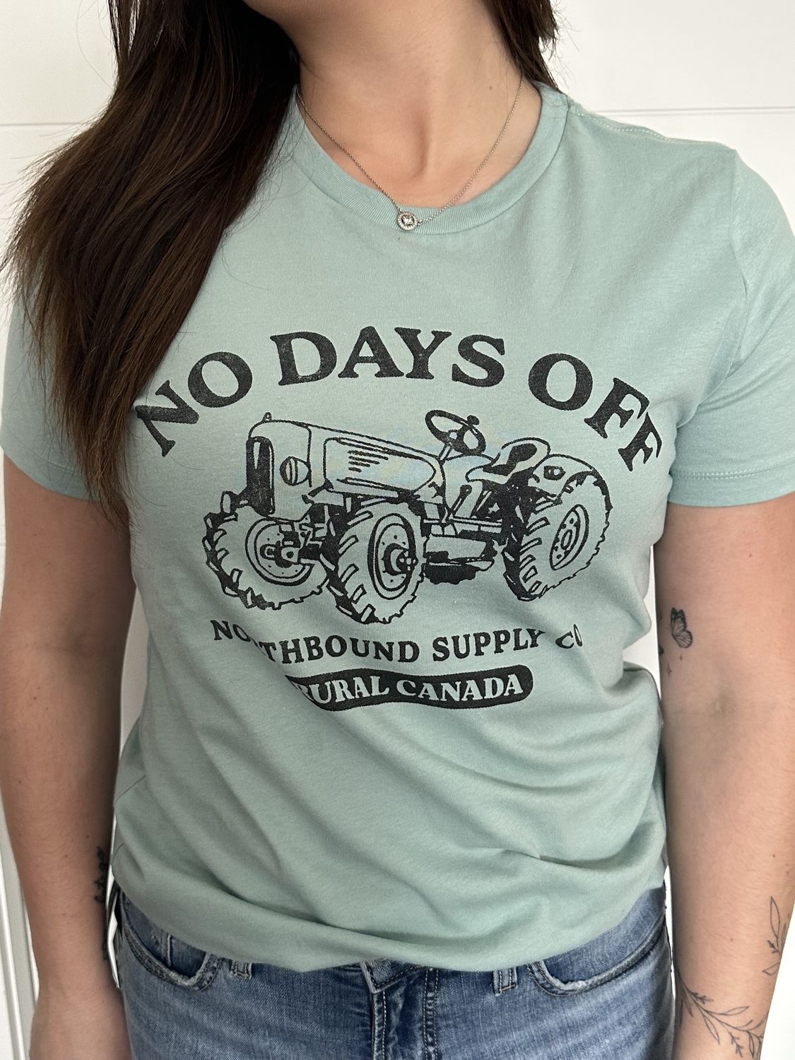 Northbound Supply Co. No Days Off Womens T-Shirt