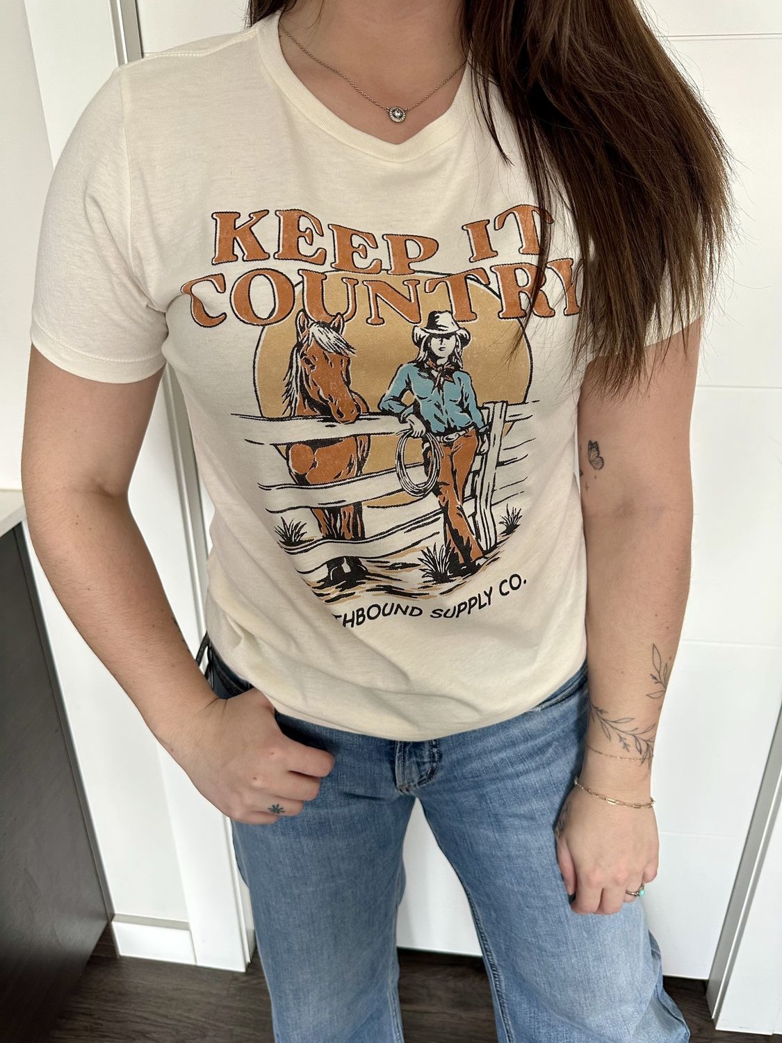 Northbound Supply Co Keep It Country T-Shirt
