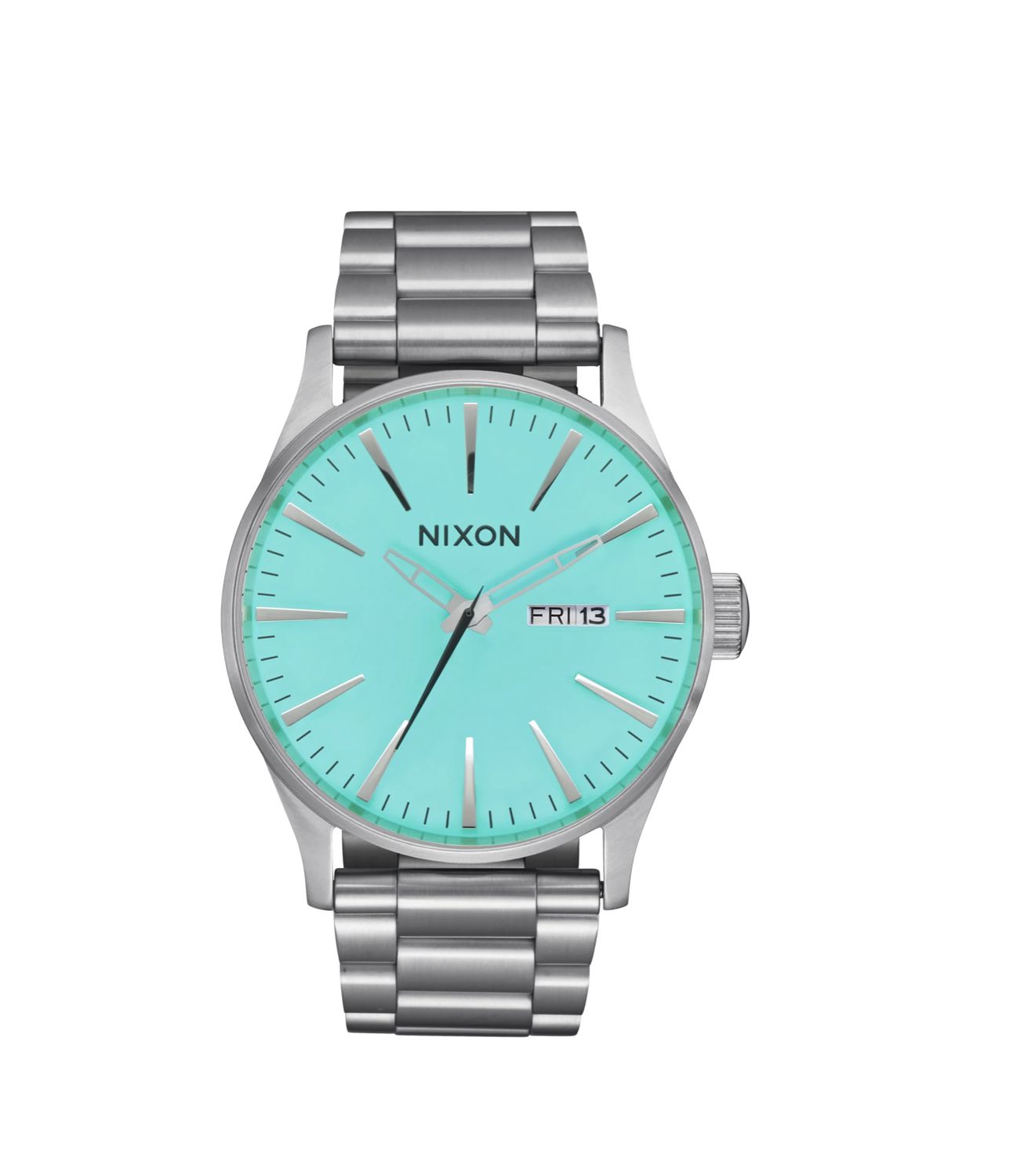 Nixon Sentry SS Silver Turquoise
