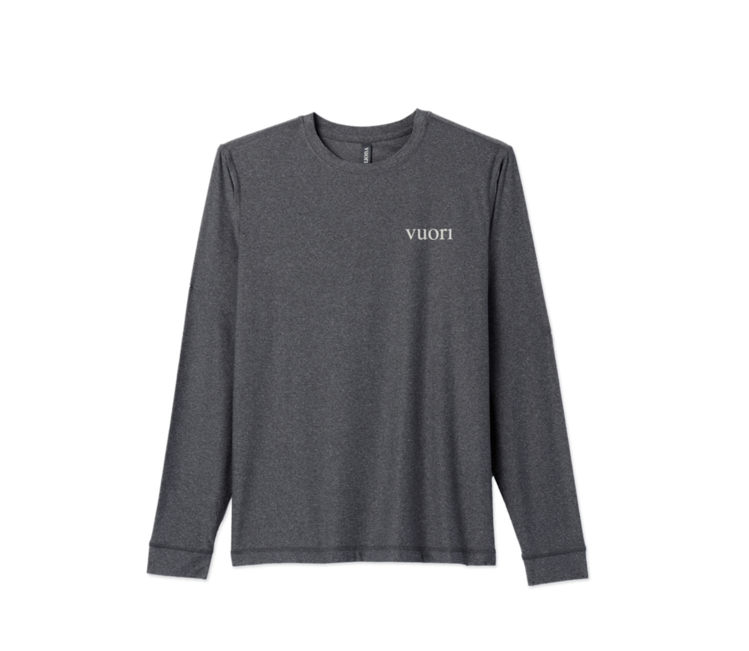 Vuori Uluwatu Charcoal Heather Sun Protection LS